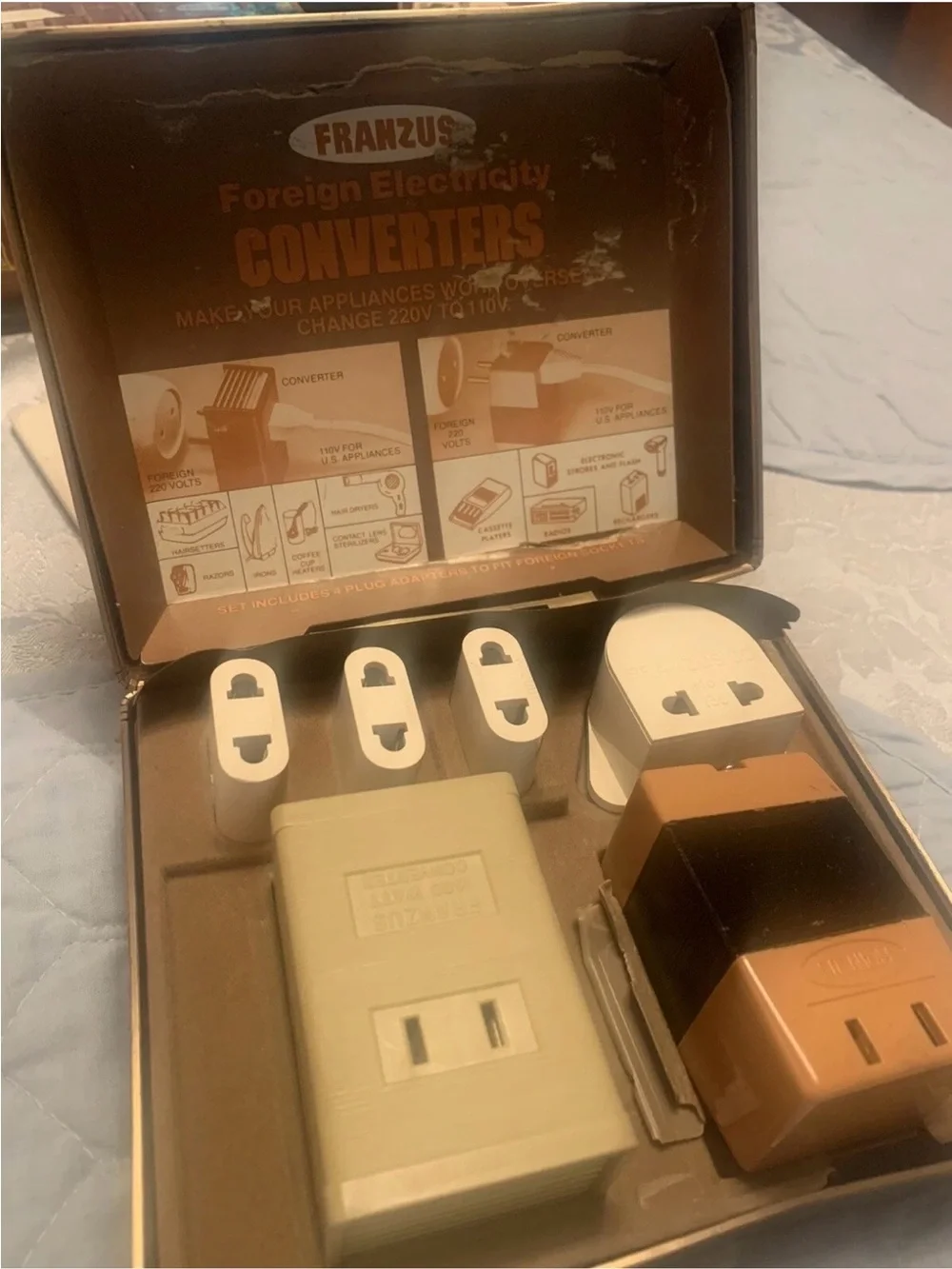 Franzus Deluxe Foreign Electricity Converter Kit Model TK-16